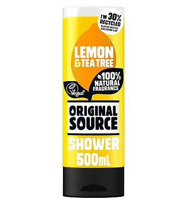 Original Source Lemon & Tea Tree Shower Gel Body Wash 500ml