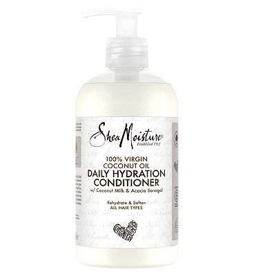 SheaMoisture Daily Hydration 100% Virgin Coconut Oil silicone and sulphate free Hair Conditioner for