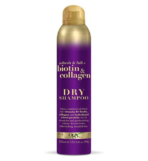 OGX Refresh & Full + Biotin & Collagen Dry Shampoo 165ml