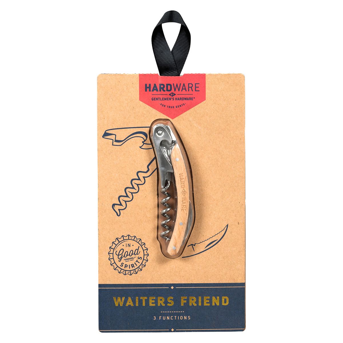 Gentlemen's Hardware Waiters Friend/Corkscrew