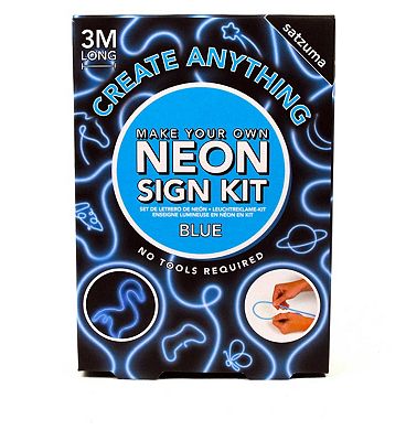 Satzuma Neon Sign Kit - Blue