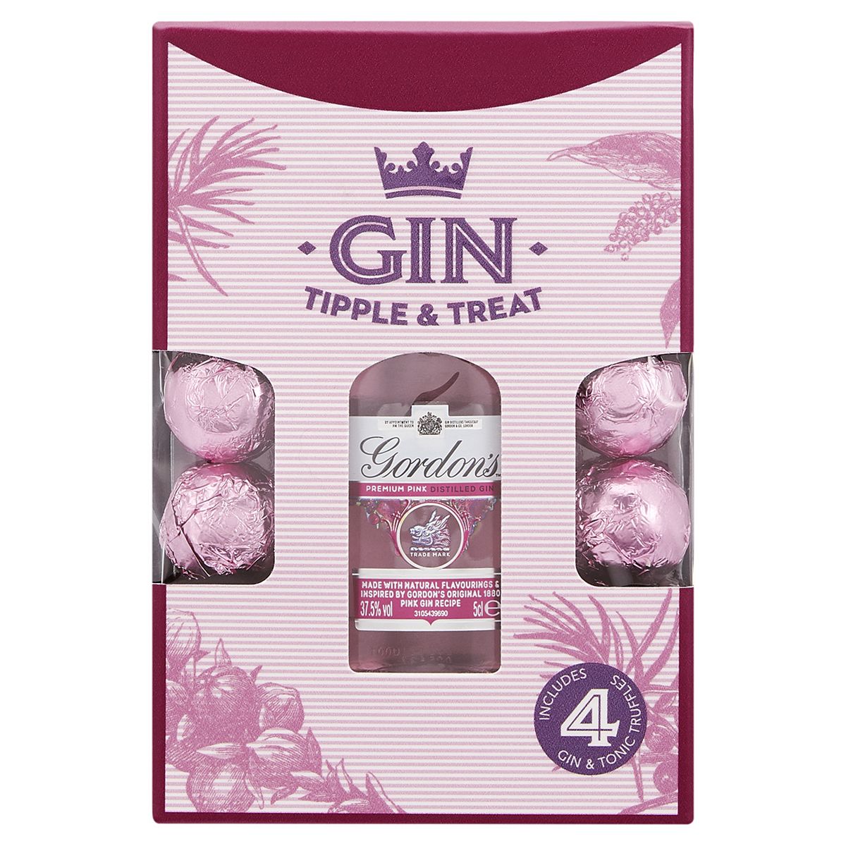 Alcohol Gift Gin & Truffles Gift Set