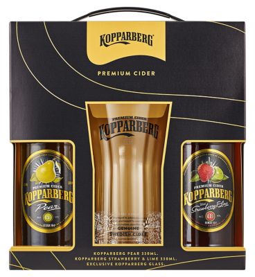 Kopparberg duo and branded pint glass - Boots Ireland