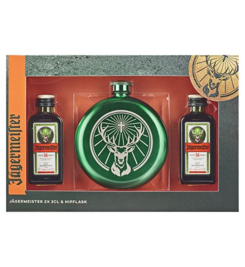 Jagermeister Mini and Hipflask