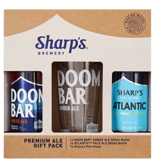 Sharp's Brewery Duo with Branded Pint Glass