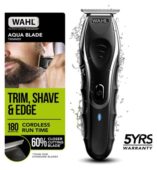 Wahl Trimmer Kit Aqua Blade Rechargeable