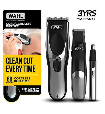 Wahl Clipper Kit Cord/Cordless Gift Set