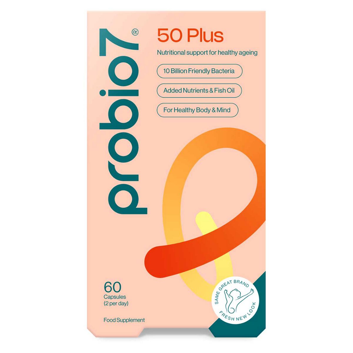 Probio 7 Probio7 50 Plus 60 Capsules – Complete Support For 50+ Gut Health