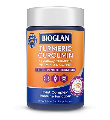 Bioglan Active Curcumin Tablets - 30 Tablets