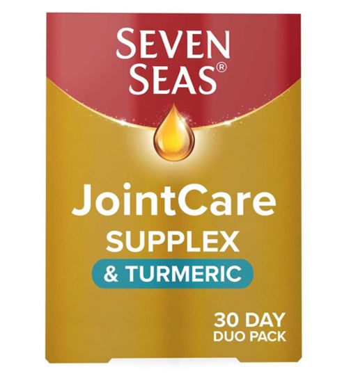 Seven Seas JointCare Supplex & Turmeric with Glucosamine 30 Day Duo Pack