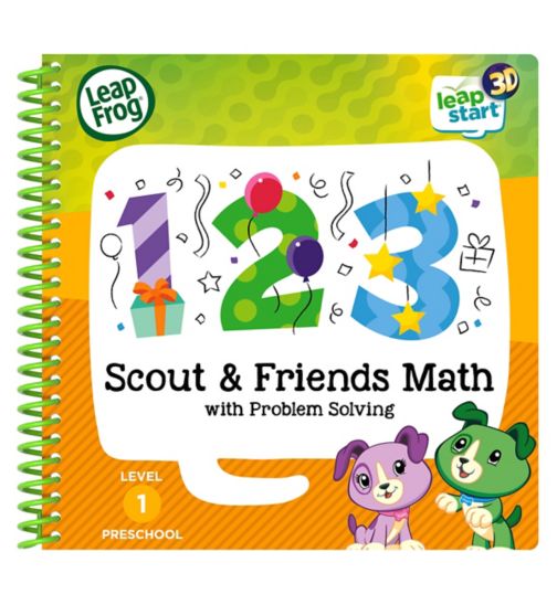 LeapFrog Scout & Friends Activity Book 3D - Maths