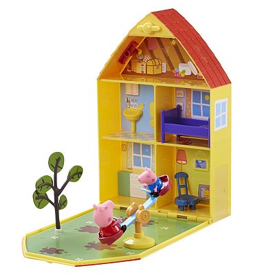 Peppa Pig Home And Garden Playhouse Playset Peppa Pig Home And Garden Playhouse Playset