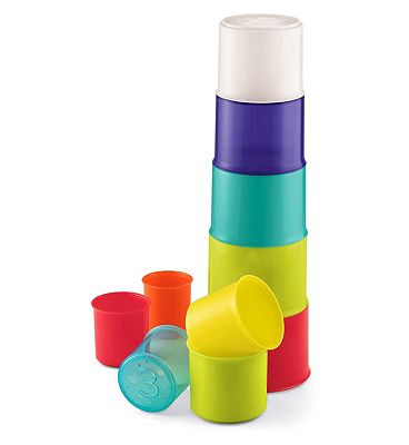 Stackable cups for store babies