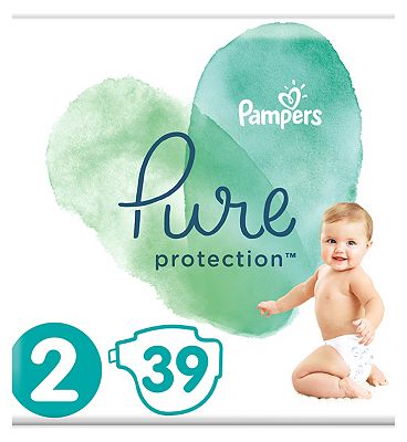 Pampers Pure Protection Size 2, 39 Nappies, 4-8kg Review