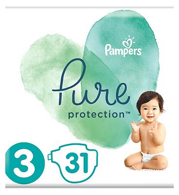 Pampers Pure Protection Size 3, 31 Nappies, 6-10kg Review