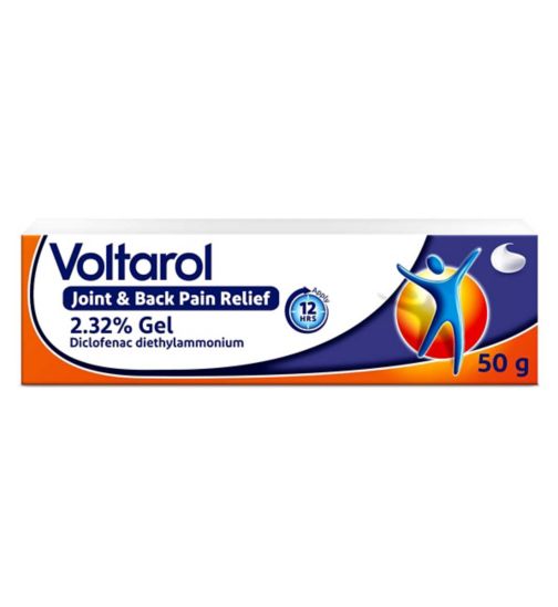 Voltarol Joint & Back Pain Relief 2.32% Gel - 50g