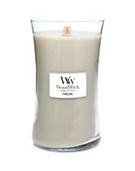 Woodwick Candela Clessidra Grande Large Jar Linen