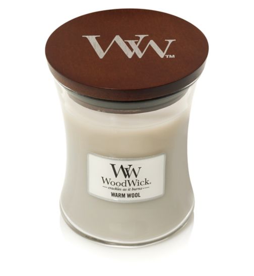 Woodwick Warm Wool Hourglass Medium