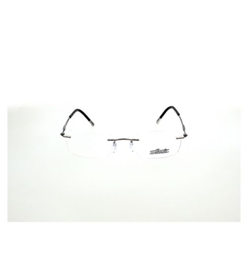 Silhouette 5521 EW Men's Glasses - Silver