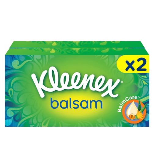 Kleenex® Balsam Tissues 2 Regular boxes