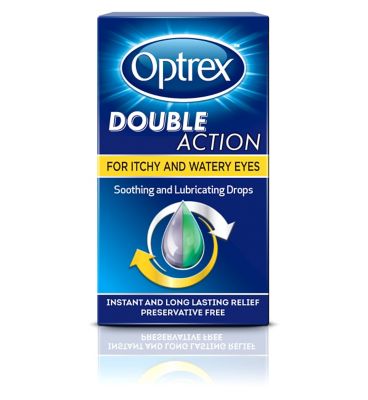 Optrex Double Action Drops for Itchy & Watery Eyes - 10ml