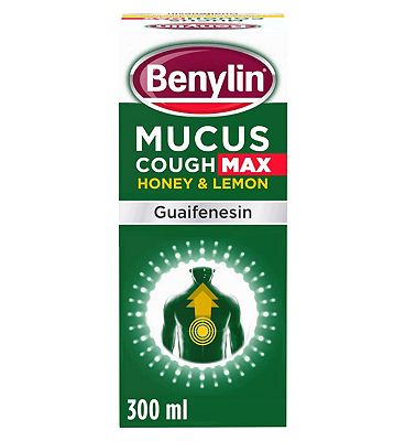 Benylin Mucus Cough Max Syrup - Honey & Lemon - 300ml