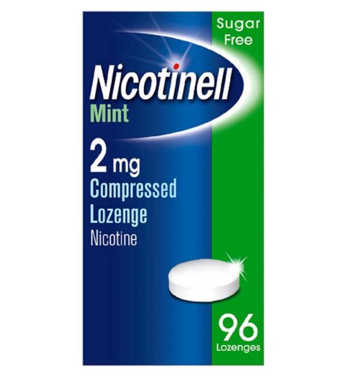 Nicotinell Nicotine Lozenge  2 mg Mint 96 Pieces