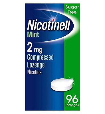 Nicotinell Lozenge Stop Smoking Aid 2 mg Mint 96 Pieces