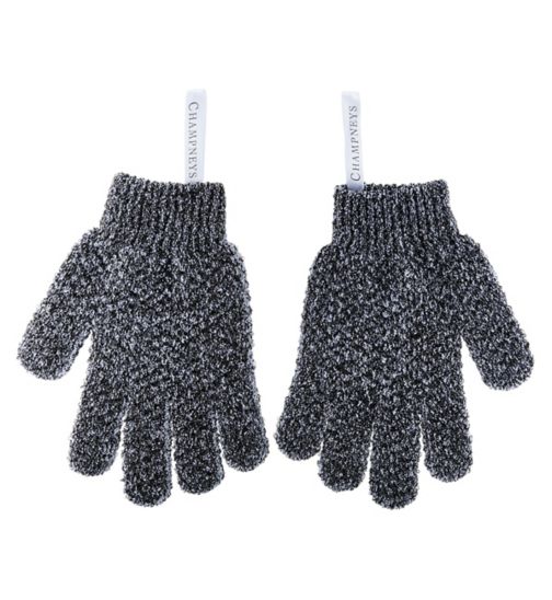 Charcoal Infused Exfoliating Gloves