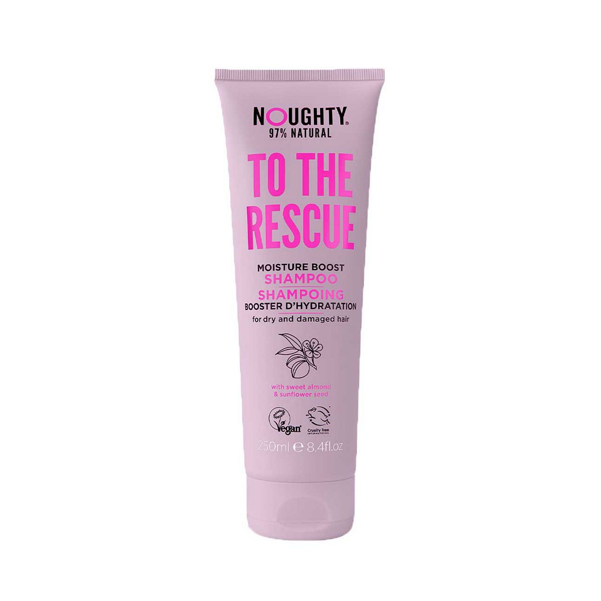 Noughty To The Rescue Moisture Boost Shampoo250 ml, 250ml
