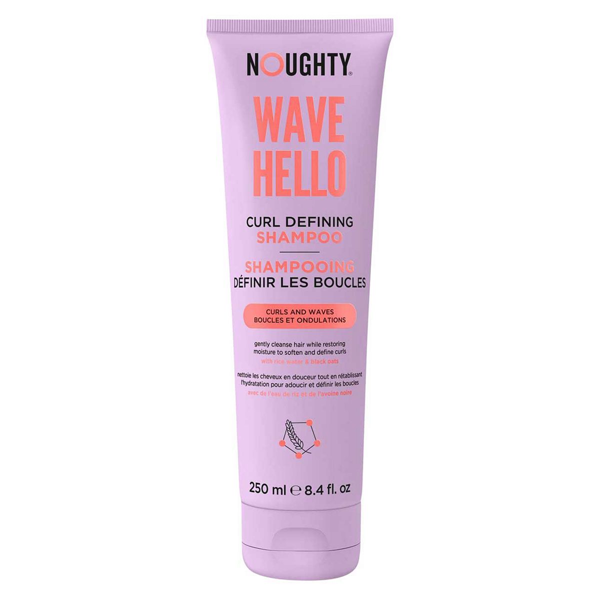 Noughty Wave Hello Curl Defining Shampoo250 ml, 250ml