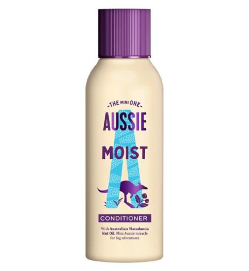 Aussie Miracle Moist Conditioner For Dry, Really Thirsty Hair 90ml
