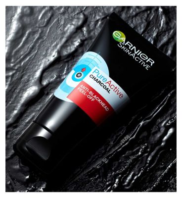 Garnier Pure Active Anti-Blackhead Charcoal Peel-Off Face Mask 50ml (2)