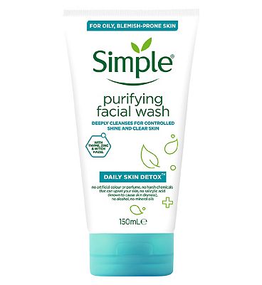 Simple Daily Detox Purifying Face Wash 150ml Review