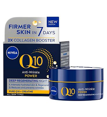 NIVEA Q10 Power Anti-Wrinkle + Firming Night Cream 50ml