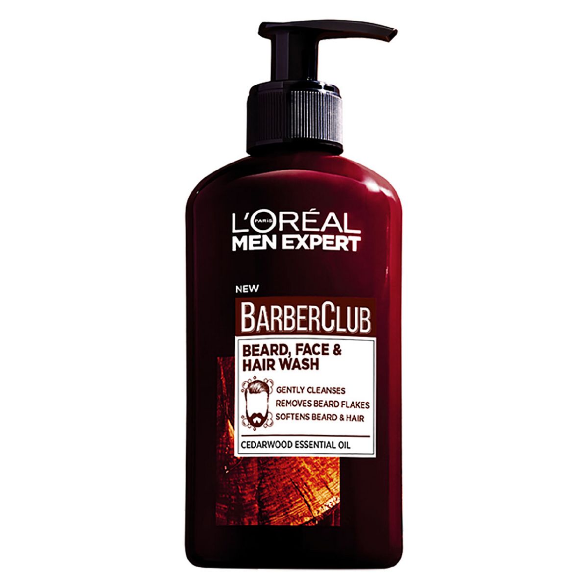 L'Oreal Men Expert Barber Club Beard Face Wash200 ml, 200ml