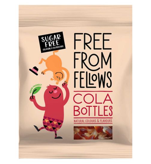 Free From Fellows Vegan Sugar Free Cola Bottles