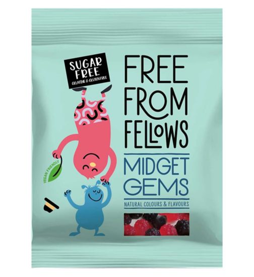 Free From Fellows Vegan Sugar Free Midget Gems