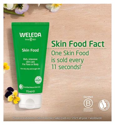 Weleda Skin Food, Rich Intensive Skincare for Face or Body, Dry and Rough Skin, 75ml (6)