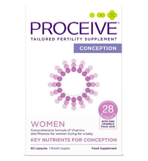 Proceive Advanced Fertility Supplement Women - 60 Capsules