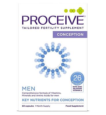Proceive Advanced Fertility Supplement Men - 60 Capsules