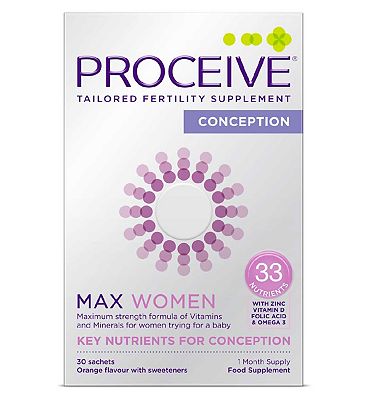 Proceive Advanced Fertility Supplement Max Women - 30 Sachets