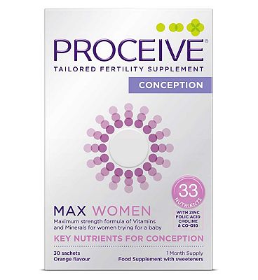 Proceive Advanced Fertility Supplement Max Women - 30 Sachets