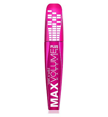 wet n wild Max Volume Plus Mascara Amp'd Black