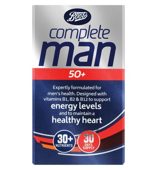 Boots Complete Man 50+ Multivitamins - 30 tablets