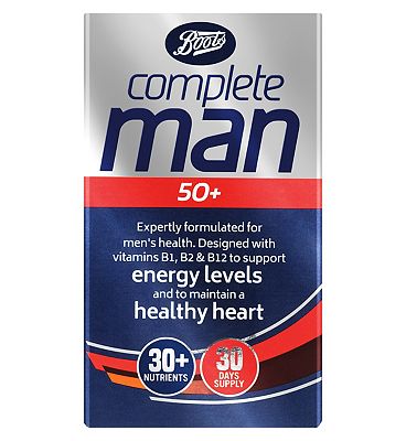 Boots Complete Man 50+ Multivitamins - 30 tablets