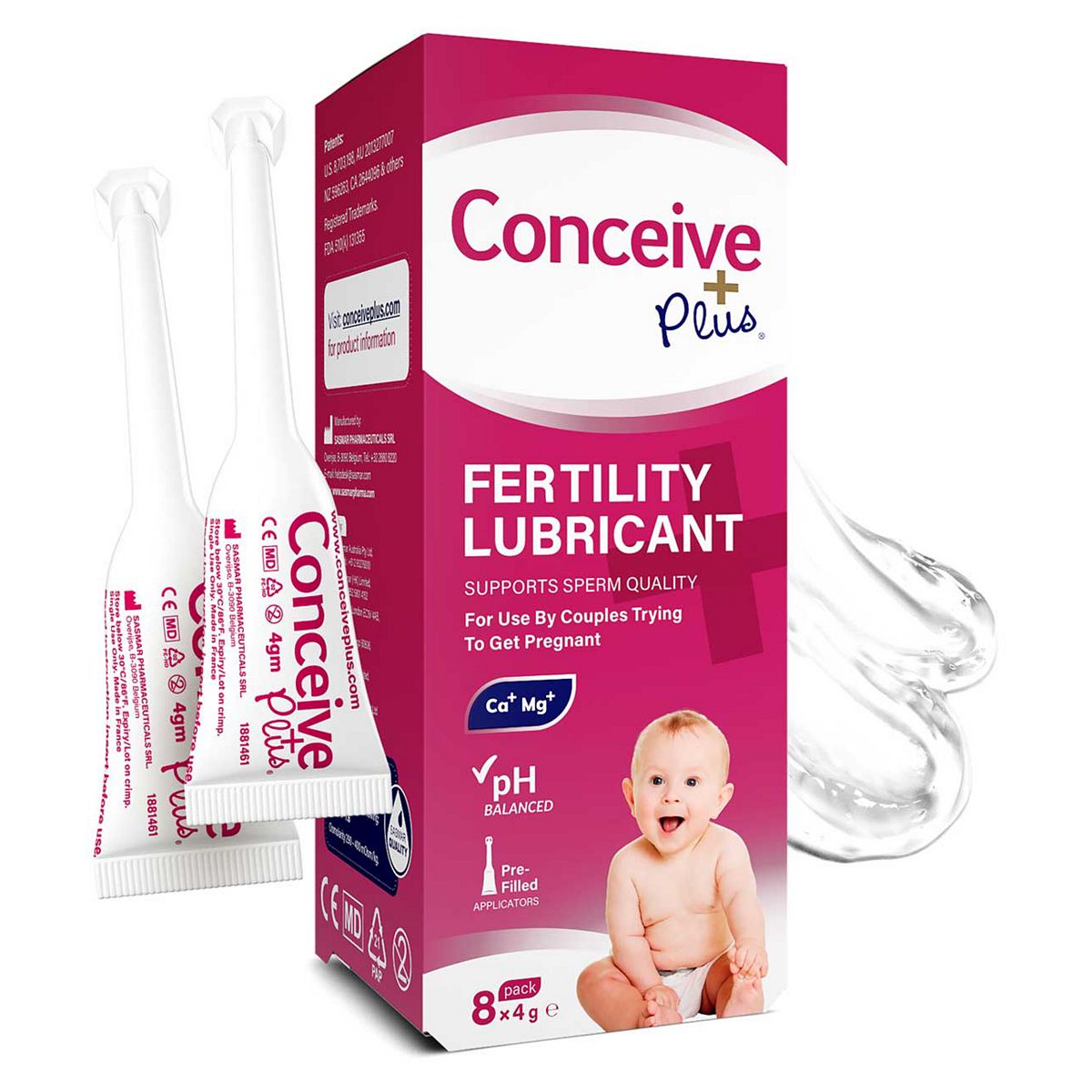 Conceive Plus Fertility Lubricant - 8X4g