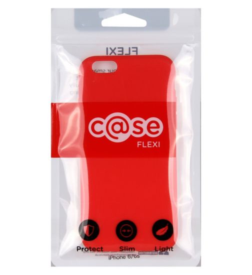 C@se Flexi  - iPhone 6 Red Case