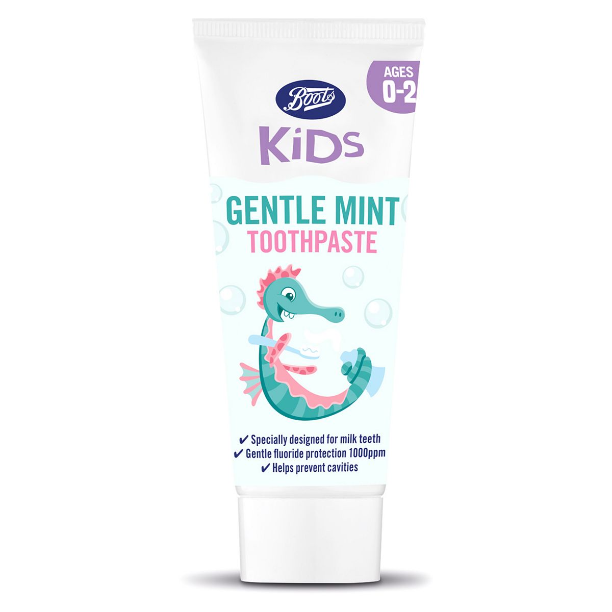 Boots Kids Mint Toothpaste 0-2Yrs 75Ml