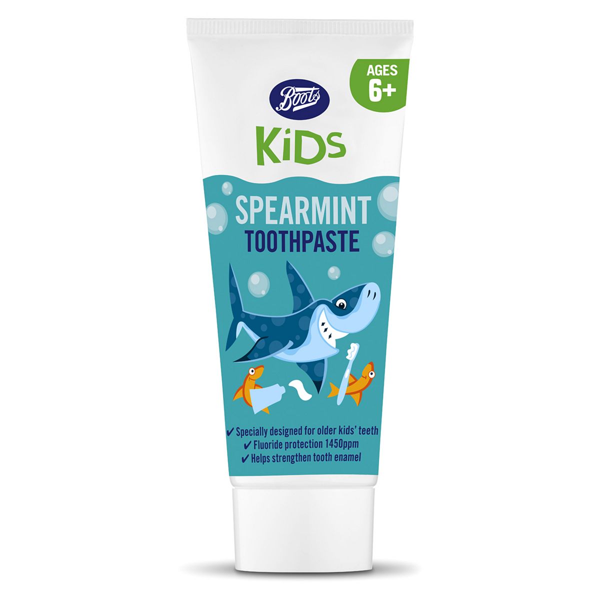 Boots Kids Mint Toothpaste 6+Yrs 75Ml
